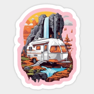 The Airstream River Sticker